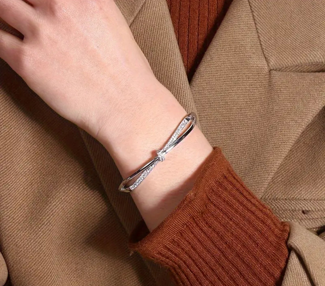 Elegant Rhinestone Bracelet