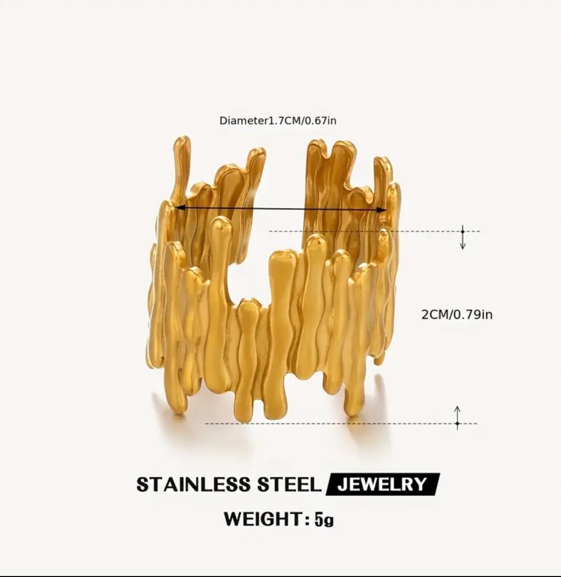 Molten Flow Adjustable Ring