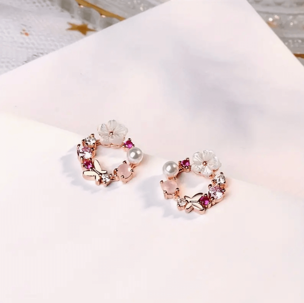 Blossom Floral Studs