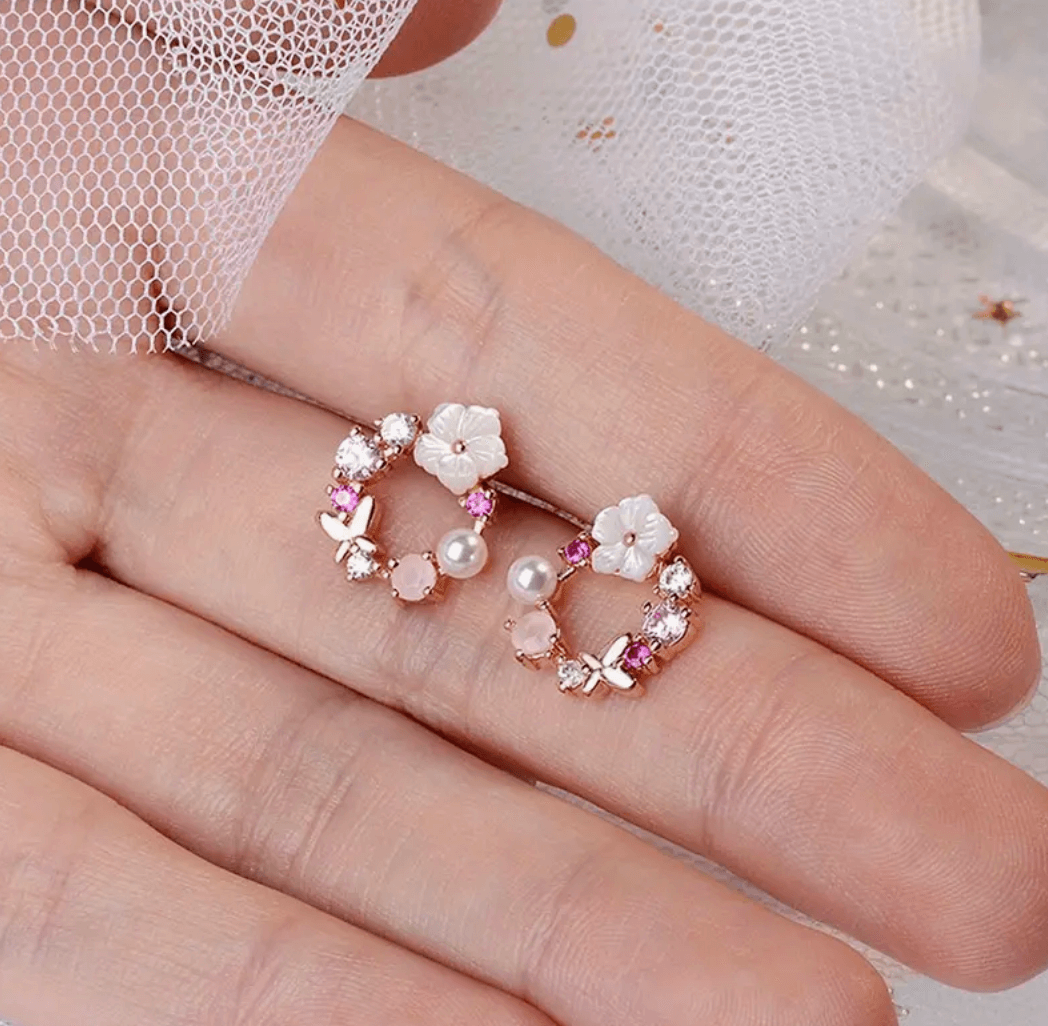 Blossom Floral Studs