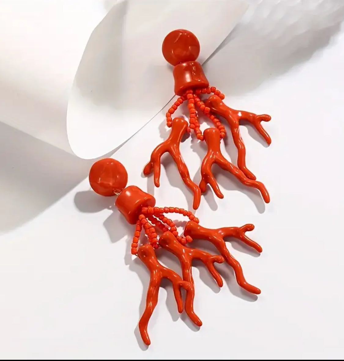 Coralia Resin Reef Earrings