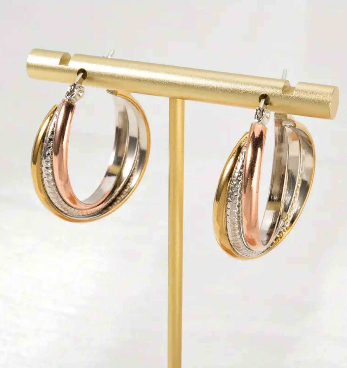 Celestial Trio Hoops