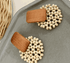 Terra Bloom Wooden Bead Earrings featuring rectangular wood on cream-toned beads, showcasing earthy elegance.