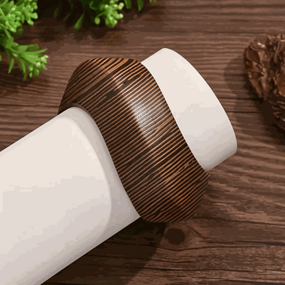 Zebrawood Twist Bangle
